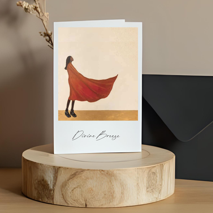 Greeting Card - Divine Breeze