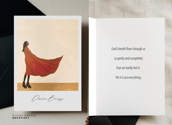 Greeting Card - Divine Breeze