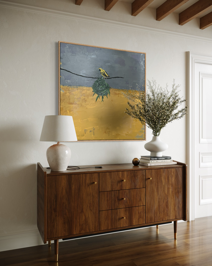 Original Art -Nesting with the Tresses