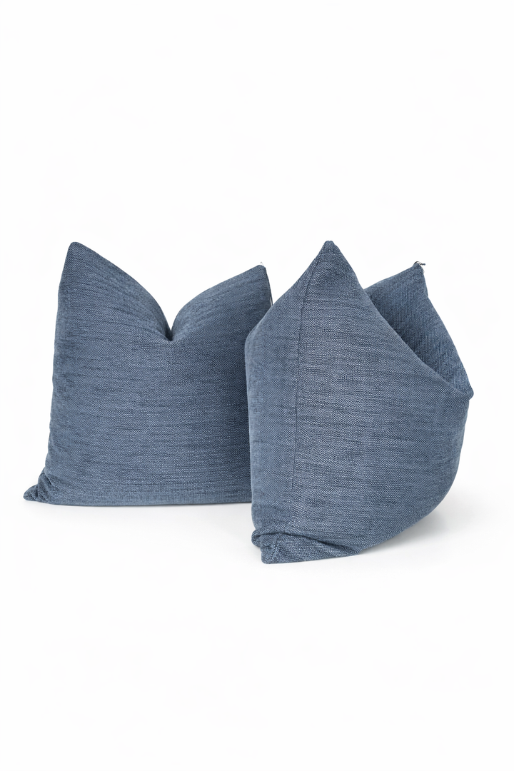 Blue Square Pillow