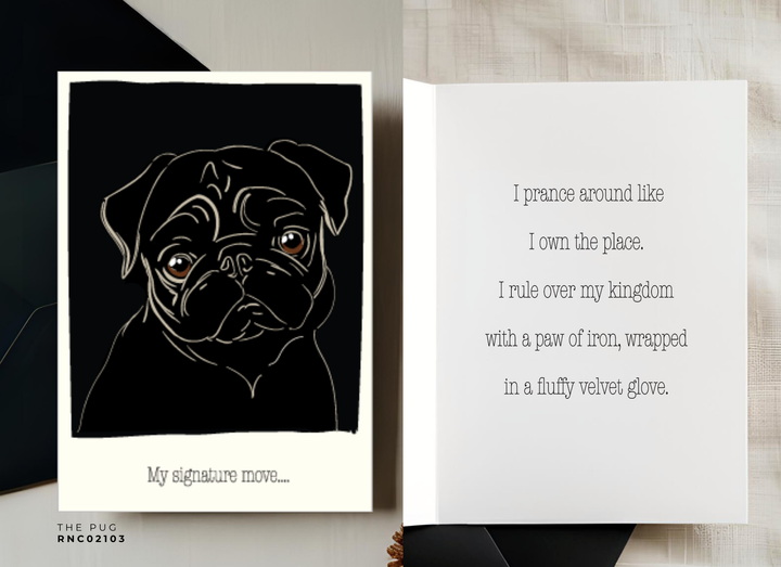 Rhen Art Greeting Card Set - Canine Simplicity