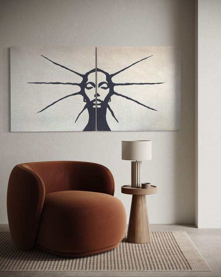 Divine Resilience (Black & White)