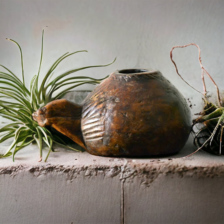 Hand Carved Wood Bowl #3