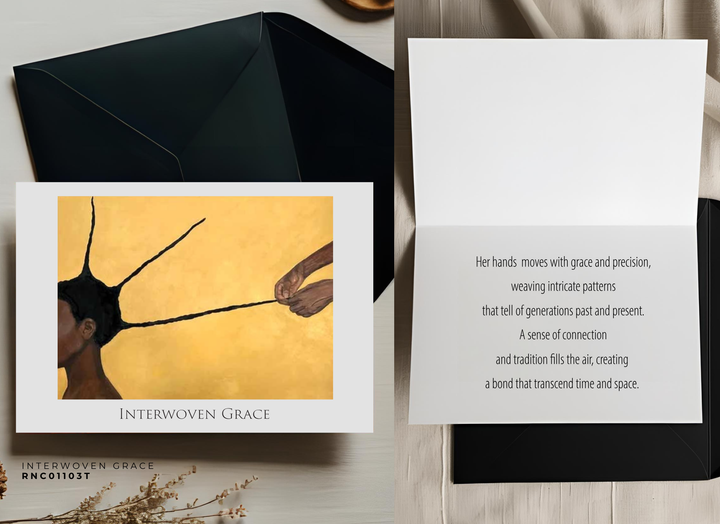 Greeting Card - Interwoven Grace