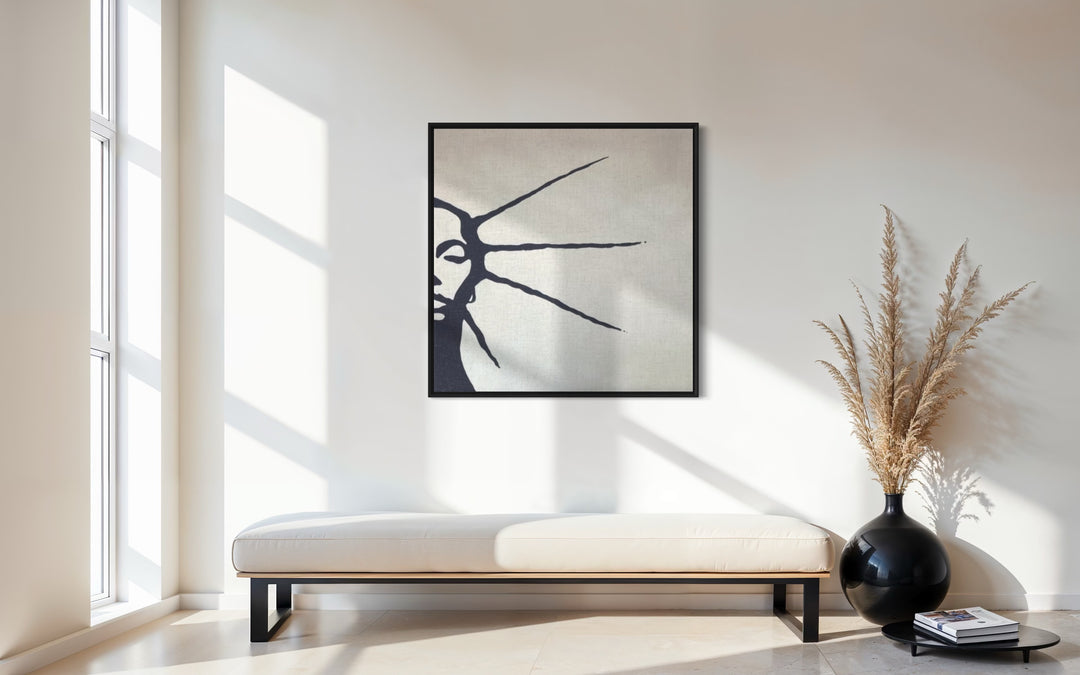 Divine Resilience (Black & White)