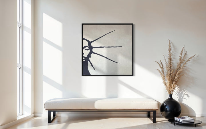 Divine Resilience (Black & White)