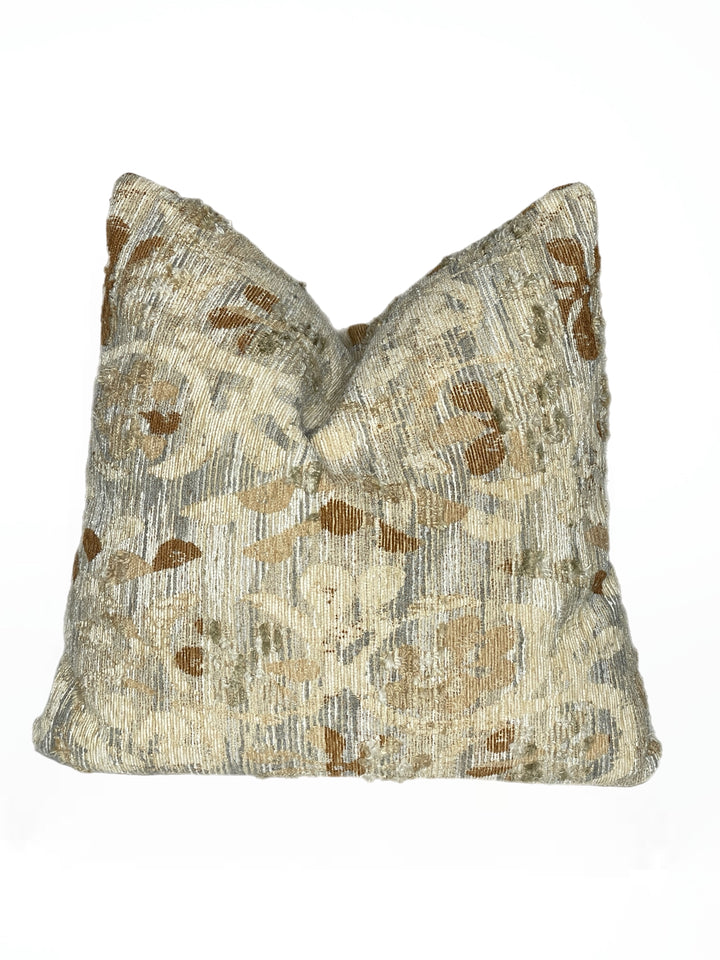 Abstract Textured Square Pillow