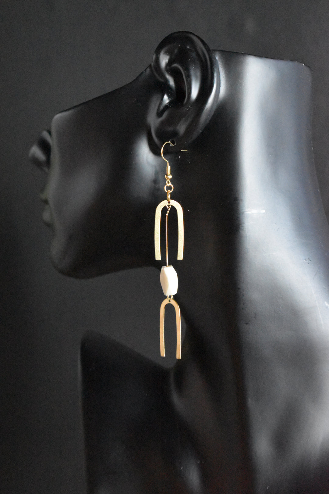 Lava+Bone Double Arch Dangle Earrings