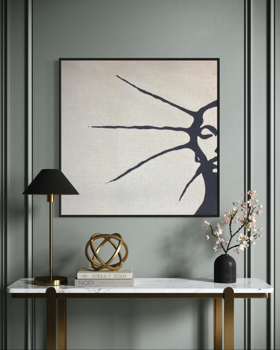 Divine Resilience (Black & White)