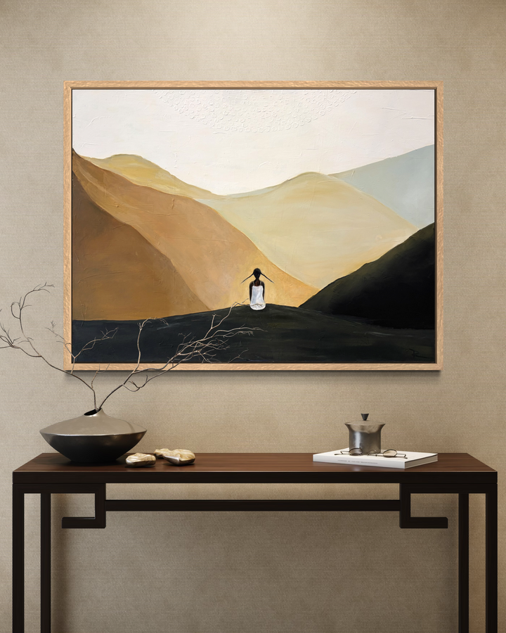 Original Art -Alone with the Giants
