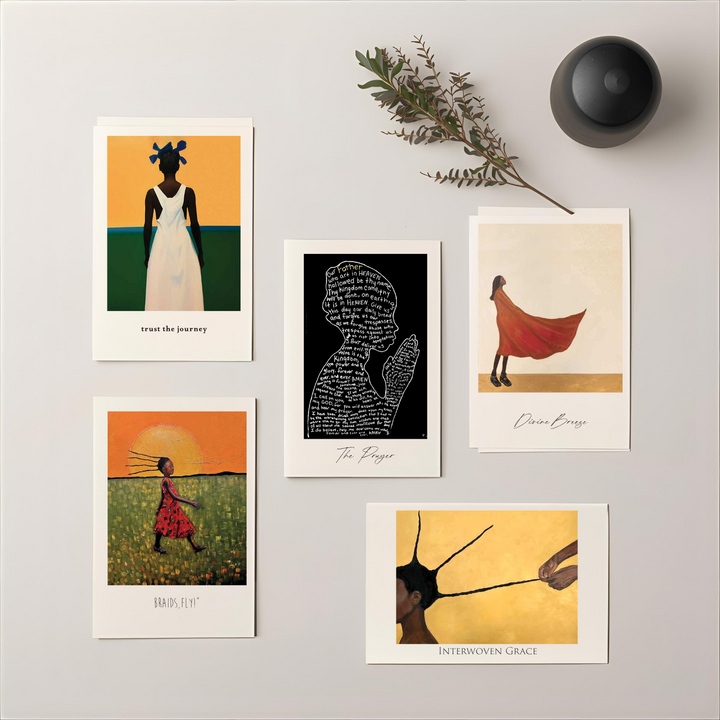 Rhen Art Greeting Card Set - The Journey