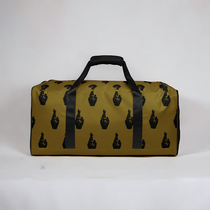 Crossed Fingers Duffle Bag - Dirty Gold