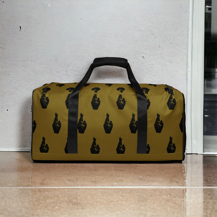 Crossed Fingers Duffle Bag - Dirty Gold