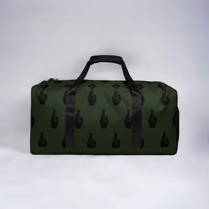 Crossed Fingers Duffle bag - Green