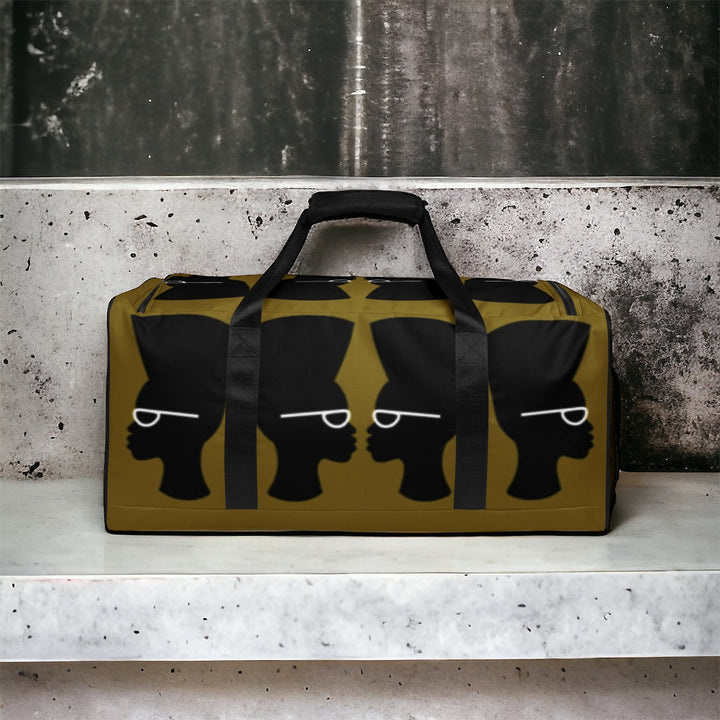 High Top Duffle Bag - Dirty Gold