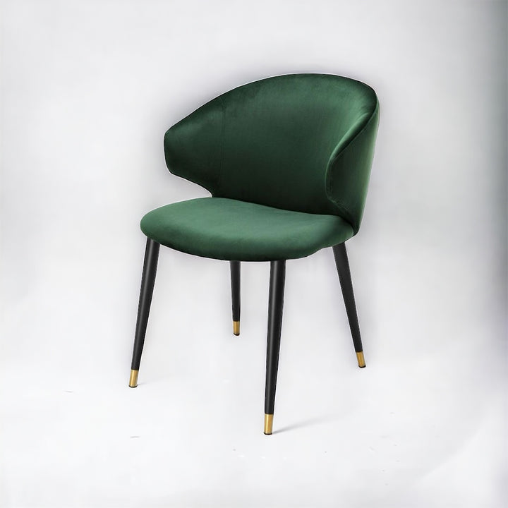 Eichholtz Volante Dining Chair Roche Dark Green Set of 2