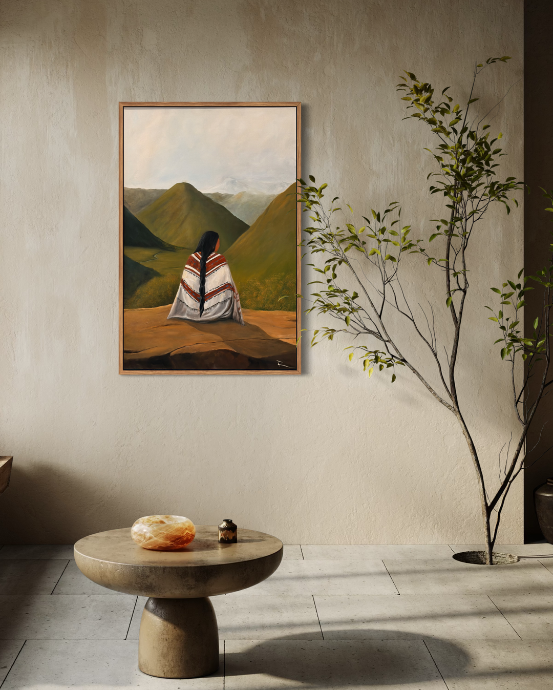Original Art- Silent Witness to the Ancestors