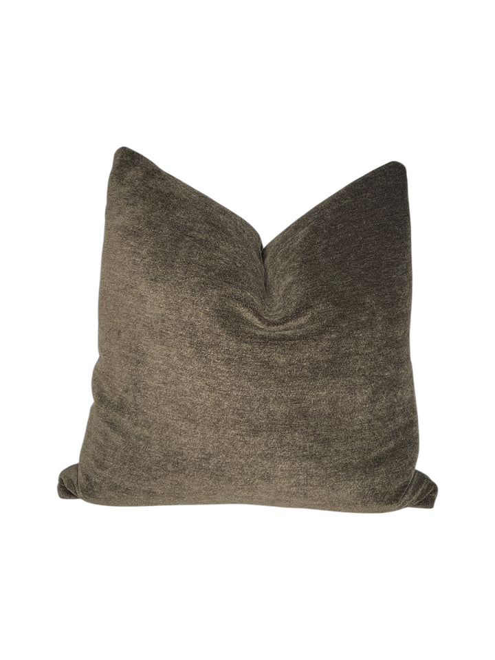 Velvet Mocha Square Pillow