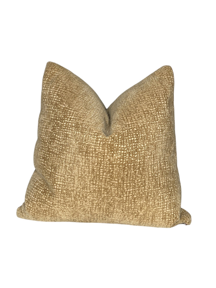 Wheat Textured Square Pillow