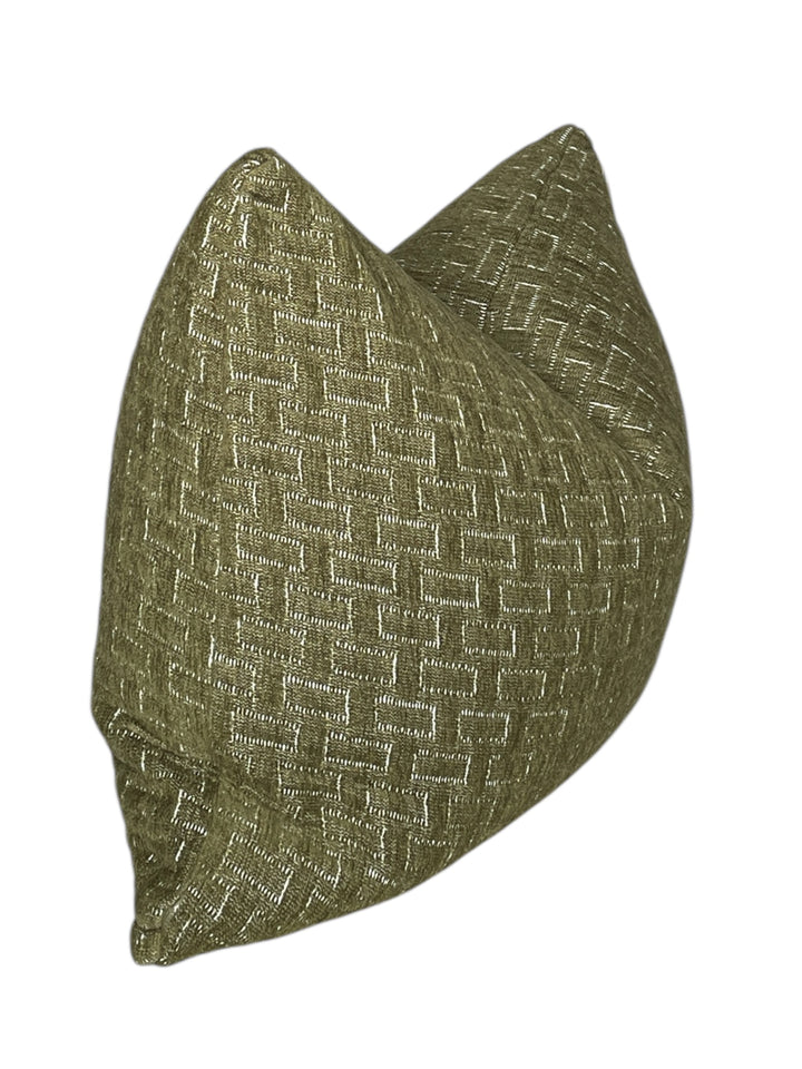 Moss Textured Lumbar Pillow