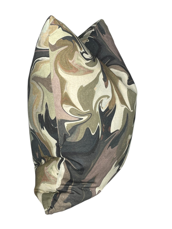 Abstract Swirl Square Pillow