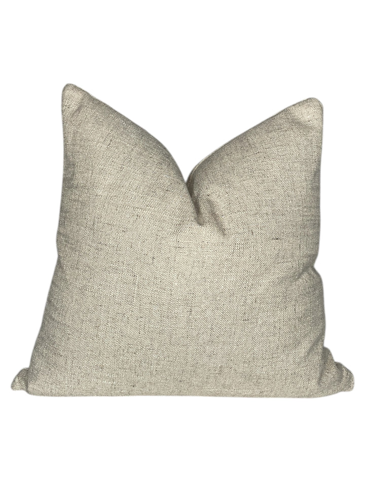 Linen Neutral Square Pillow