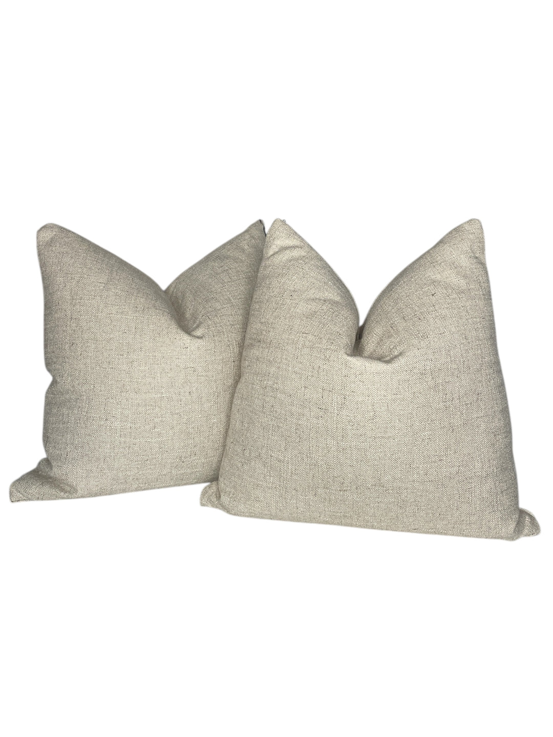 Linen Neutral Square Pillow