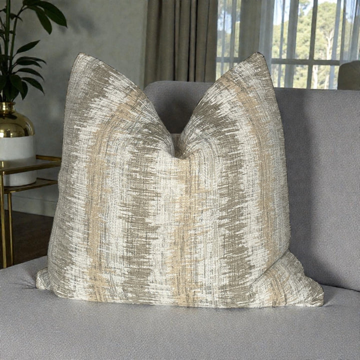 Woven Abstract Stripe Pillow