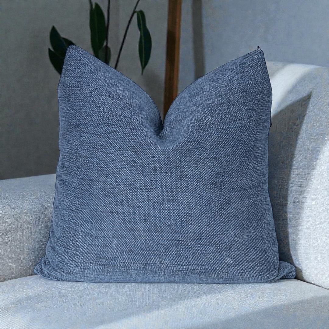 Blue Square Pillow