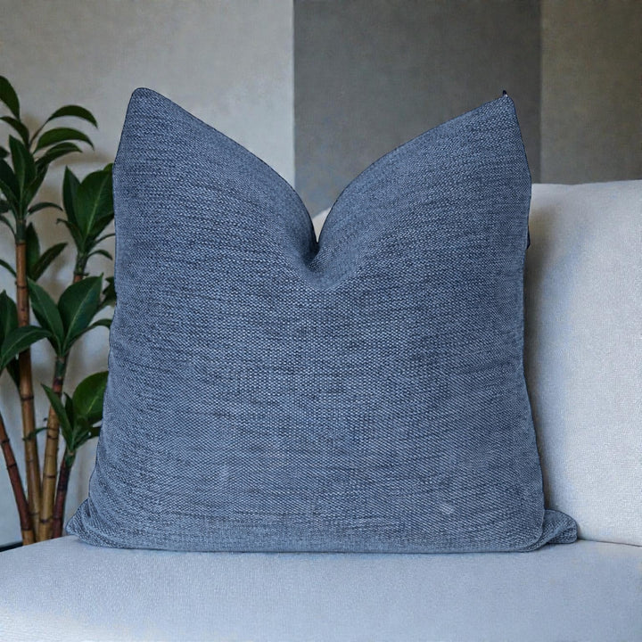 Blue Square Pillow