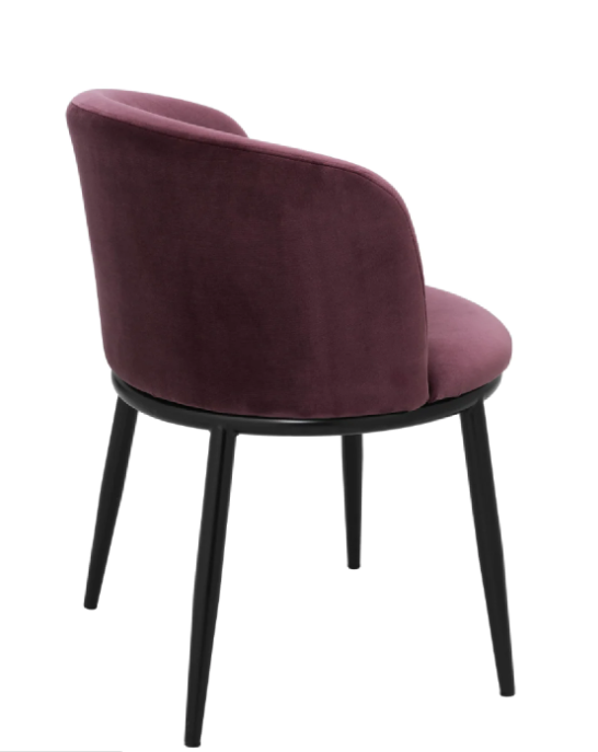 Eichholtz Filmore Cameron Purple Dining Chair - Set Of 2