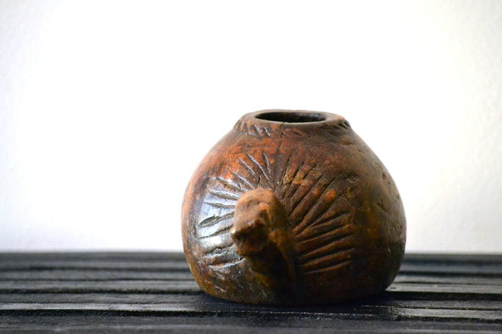 Hand Carved Wood Bowl #3