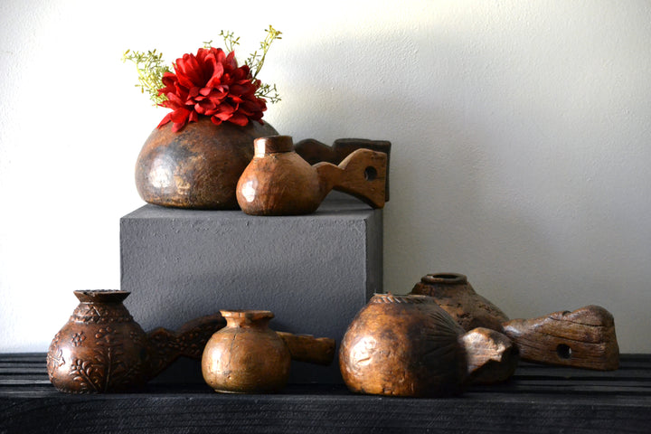 Hand Carved Wood Bowl #3