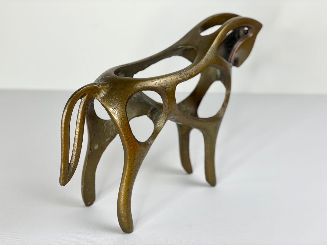 Brass Horse Statue