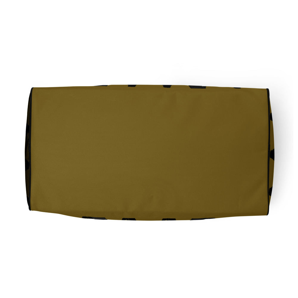 Crossed Fingers Duffle Bag - Dirty Gold