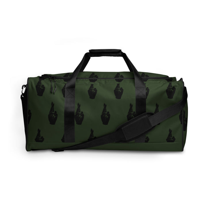 Crossed Fingers Duffle bag - Green