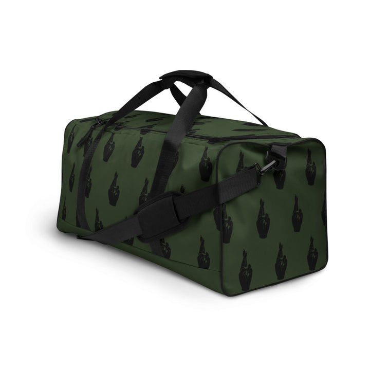 Crossed Fingers Duffle bag - Green