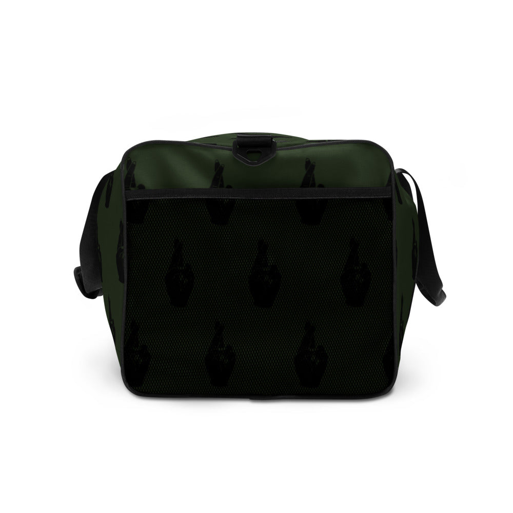 Crossed Fingers Duffle bag - Green