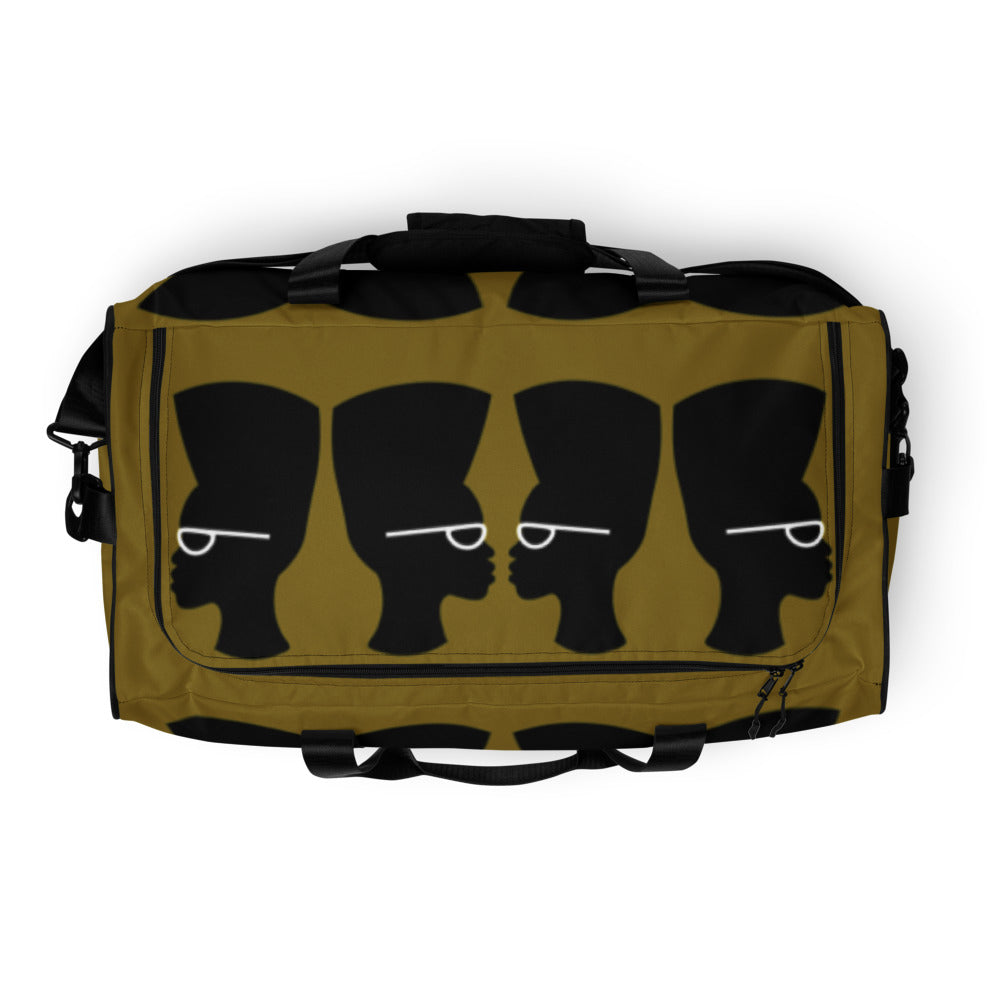 High Top Duffle Bag - Dirty Gold