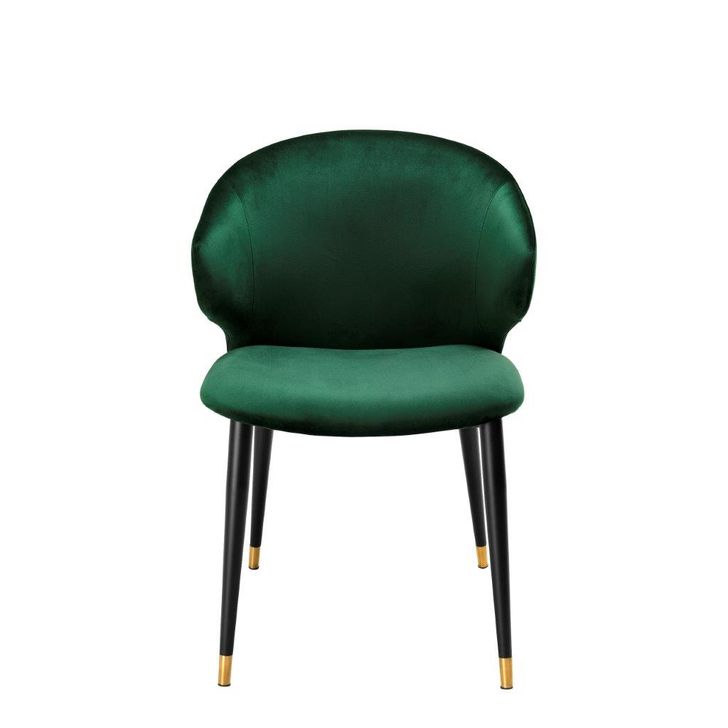 Eichholtz Volante Dining Chair Roche Dark Green Set of 2